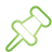 basic, green, pin icon