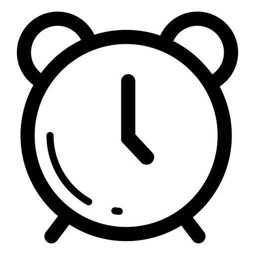 Alarm svg vector icon