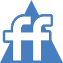 fiendfeed, media, social, triangle icon