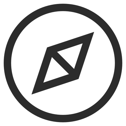 Compass svg vector icon