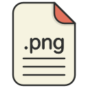 document, extension, file format, file png, format, image svg vector icon