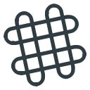 logo, media, slack, social svg vector icon