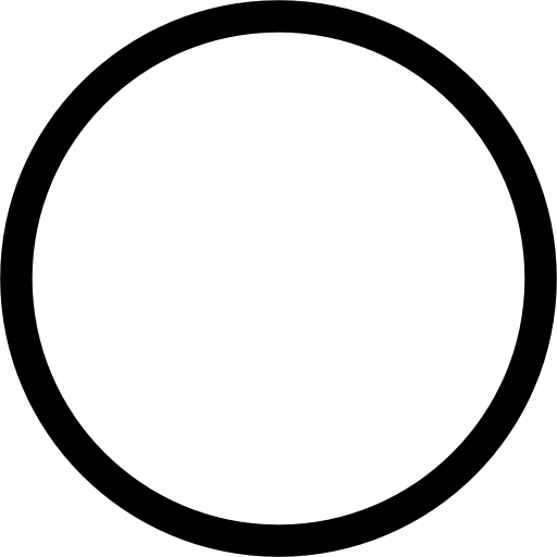 Circle Line svg vector icon