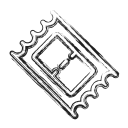 productivity, shape, social, ticket svg vector icon