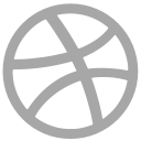 dribbble svg vector icon
