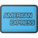 american, express, money, online, pay, payments, send svg vector icon