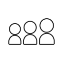 connect, group, myspace, network, online, social, team svg vector icon