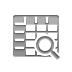 spreadsheet,zoom icon