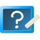 chalkboard, lb, q icon