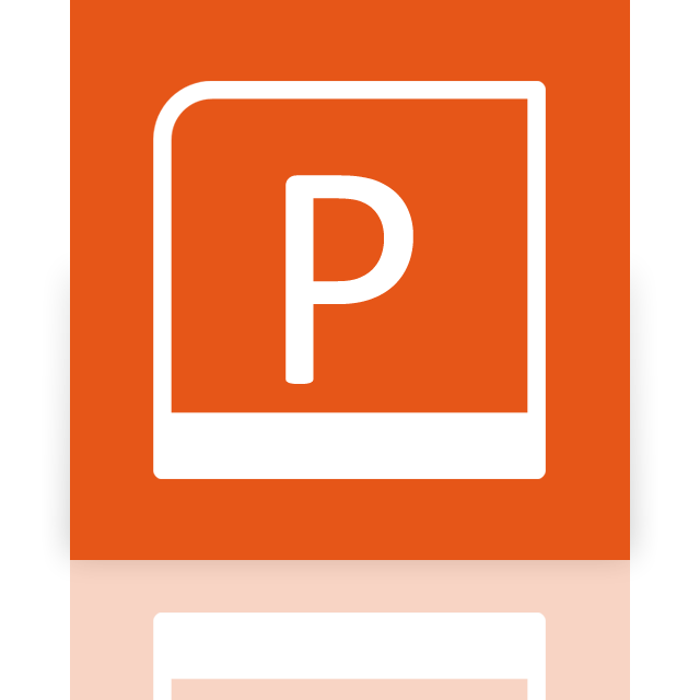 mirror, powerpoint icon