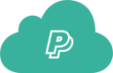 cloud, getway, money, payment, paypal svg vector icon