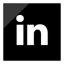 linkedin, logo, media, social svg vector icon