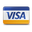 credit card, visa icon