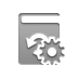 history,gear icon