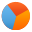 chart, diagram, pie icon