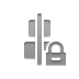 align,vertical,center,lock icon