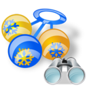 rattle,search,find,seek icon