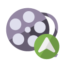 film,reel,reel up,up icon