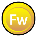 adobe, cs, fireworks icon