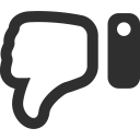 thumb,down icon