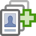 add, facebook, finder, friend svg vector icon