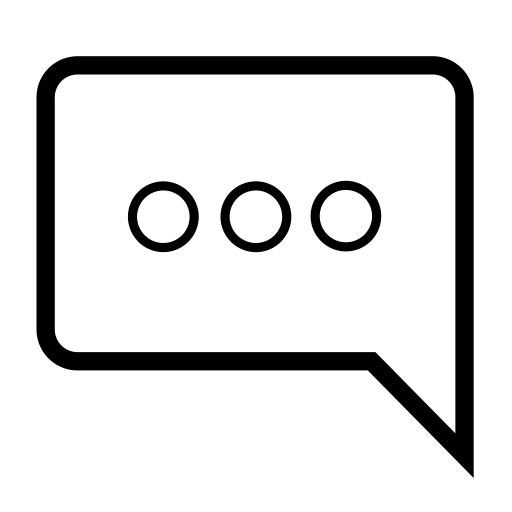 Message svg vector icon