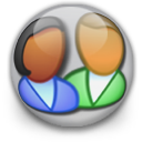 contact,orb icon