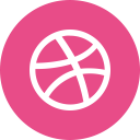 design, dribbble, media, portfolio, share, social, yumminky svg vector icon