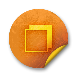 orange,grunge,sticker,badge icon