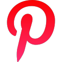 media, pinterest, social svg vector icon