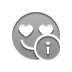 smiley,love,info icon