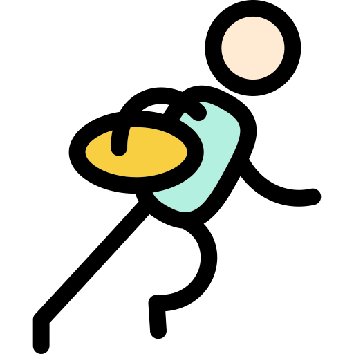 Rugby svg vector icon