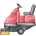 road, sweeper icon