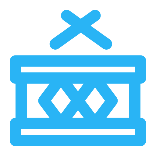 Drum svg vector icon
