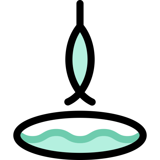 Fishing svg vector icon