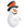 christmas,ice,man icon