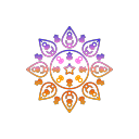 decorations, diwali, festival, lights, rangoli svg vector icon