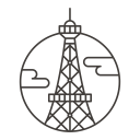 paris svg vector icon