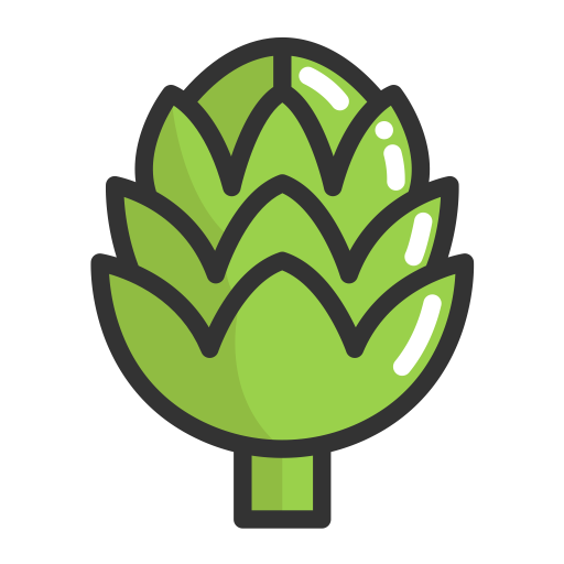 Artichoke svg vector icon