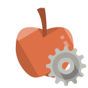 teacher,day,gear icon