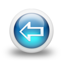 glossy,blue,orb icon