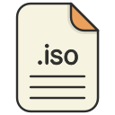 archieve, compressed, document, file, format, iso, zip svg vector icon