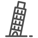adventure, city, country, pisa, sight, tourists, tower svg vector icon