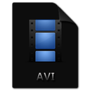 avi, file, film, movie, video icon