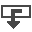 download,descending,fall,decrease,down,descend icon