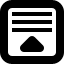 menu,pull,pull up,up icon