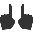 two,hands icon
