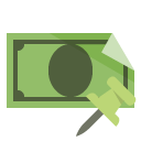 bill,push,pin icon