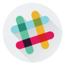 communication, logo, media, network, slack, social svg vector icon