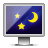 screen,sleep,glossy icon